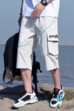 2021短裤男士夏季潮流时尚工装七分裤XZ313B-1-K2005-P30，男装休闲裤，星座313B-2