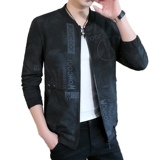 夹克男秋季新款高品质男士棒球领休闲外套XZ313B-1-JK6661-P60，男装夹克，星座313B-2