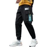 秋季新款休闲裤男新款时尚潮流束脚裤XZ313B-1-K001-P32，男装休闲裤，星座313B-2