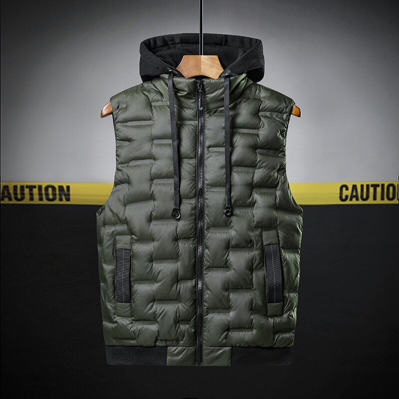 秋冬新品男士休闲潮流大码百搭连帽马甲外套XZ313B-1-M915-P60,男装背心/马甲,星座313B-2