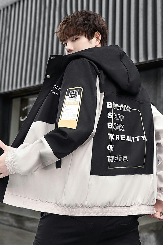 主推款秋季新款休闲百搭连帽夹克外套XZ313B-1-NS08,男装夹克,星座313B-2