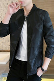 秋季新款高品质男士棒球领休闲夹克外套XZ313B-1-JK6663-P60，男装夹克，星座313B-2