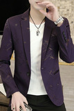 2021秋季新款男士韩版时尚休闲小西服外套XZ313B-1-XF1688-P85，男装西服，星座313B-2
