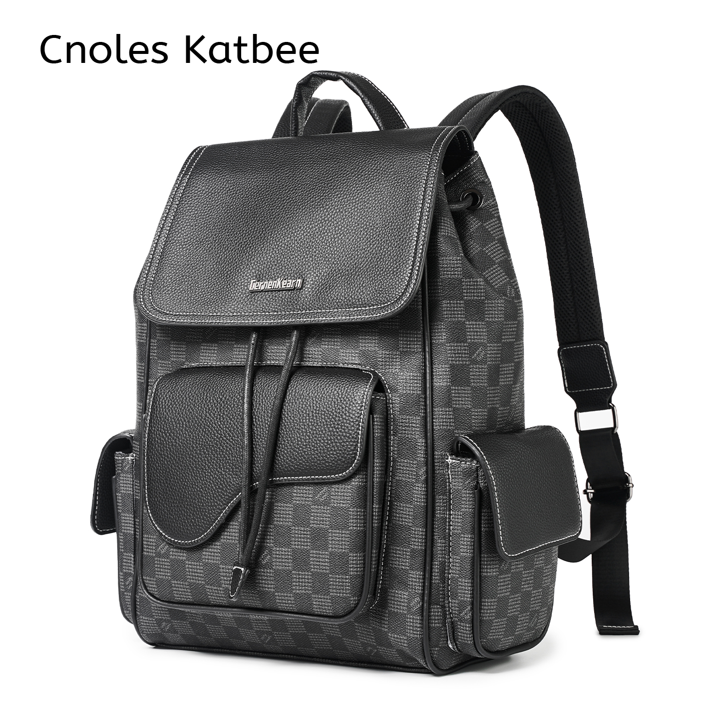 外贸定制款男士双肩包百搭大容量