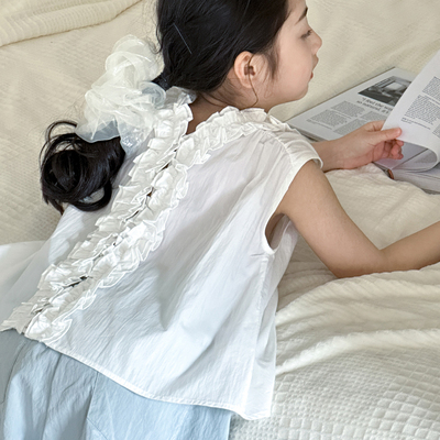 女童衬衫2025新款儿童洋气时髦