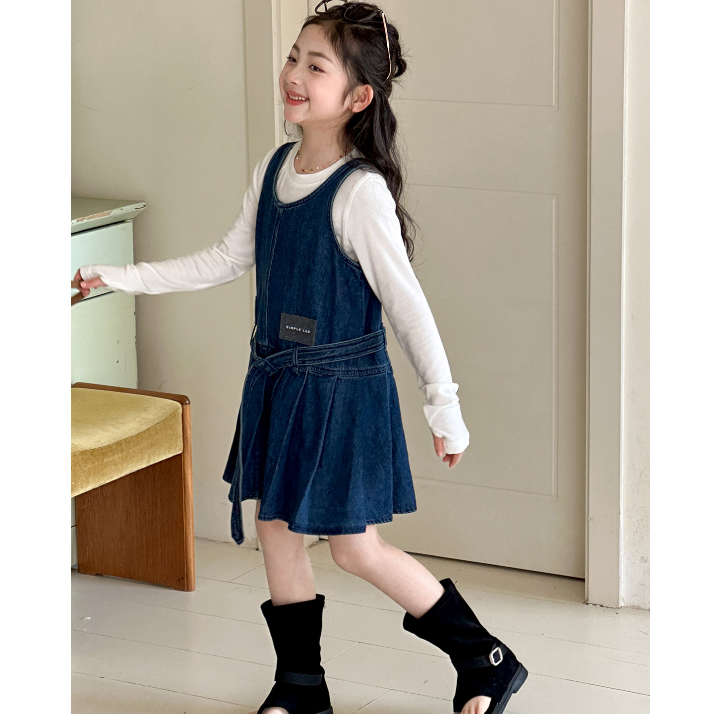 女童牛仔背带裙2026新款儿童夏装超好看背心裙子女大童春季牛仔裙