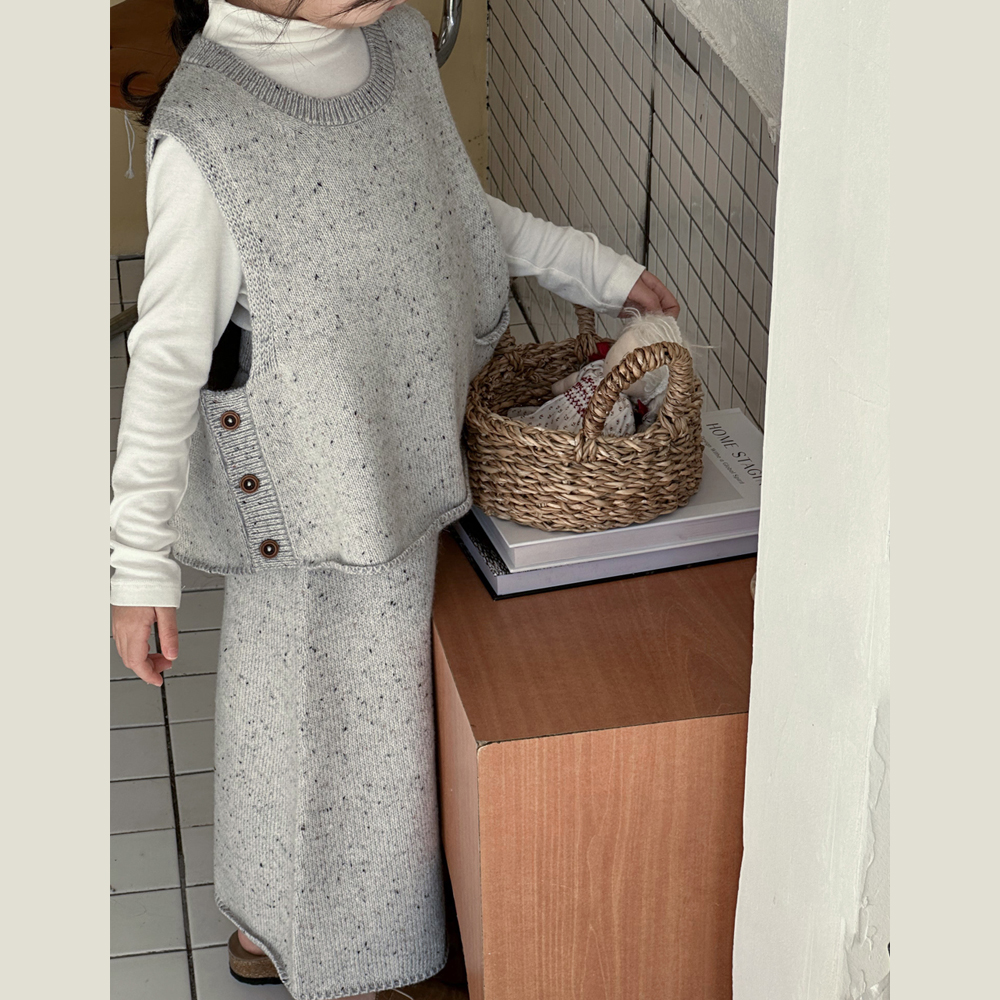 女童连衣裙套装2025新款大童春秋装洋气儿童小香风针织裙子半身裙