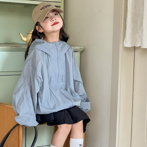 韩版童装春夏新款女童外套防晒衣