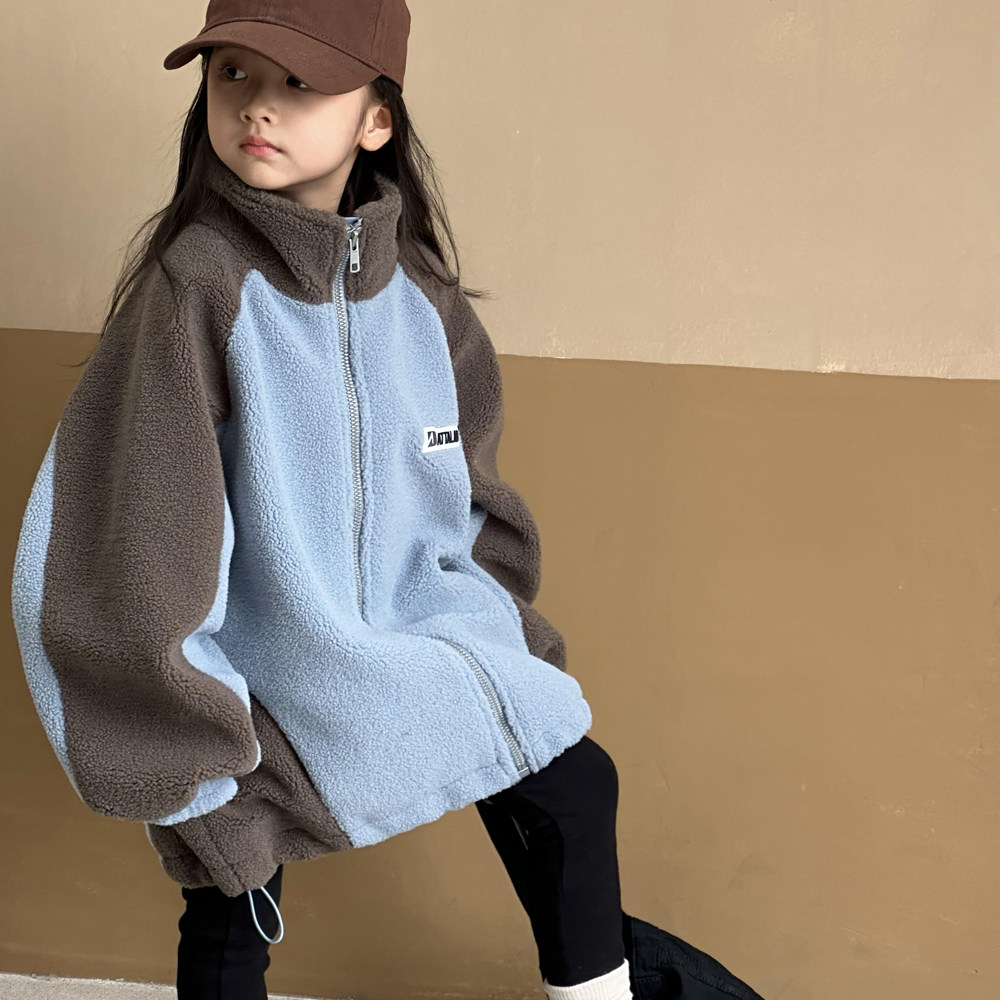 女童羊羔绒外套2026冬装新款儿童秋冬加厚加绒毛毛衣大童洋气上衣,童装/婴儿装/亲子装,普通外套,淘宝优惠券,粉丝福利购,淘宝优惠卷