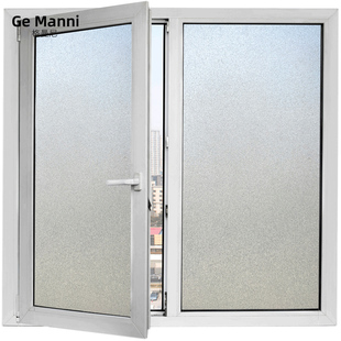 遮光不透明窗贴浴室卫生间防走光免胶玻璃贴膜办公室透光防晒贴膜