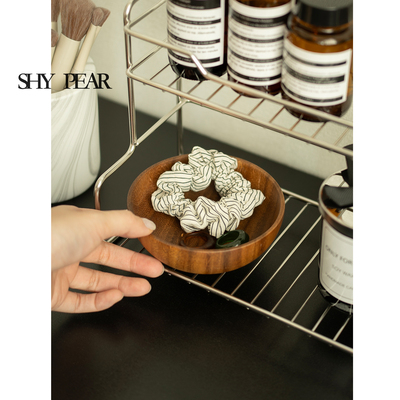 shypear羞梨木质收纳碟