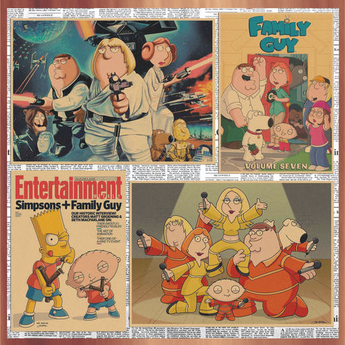 恶搞酒吧咖啡厅牛皮纸电影海报