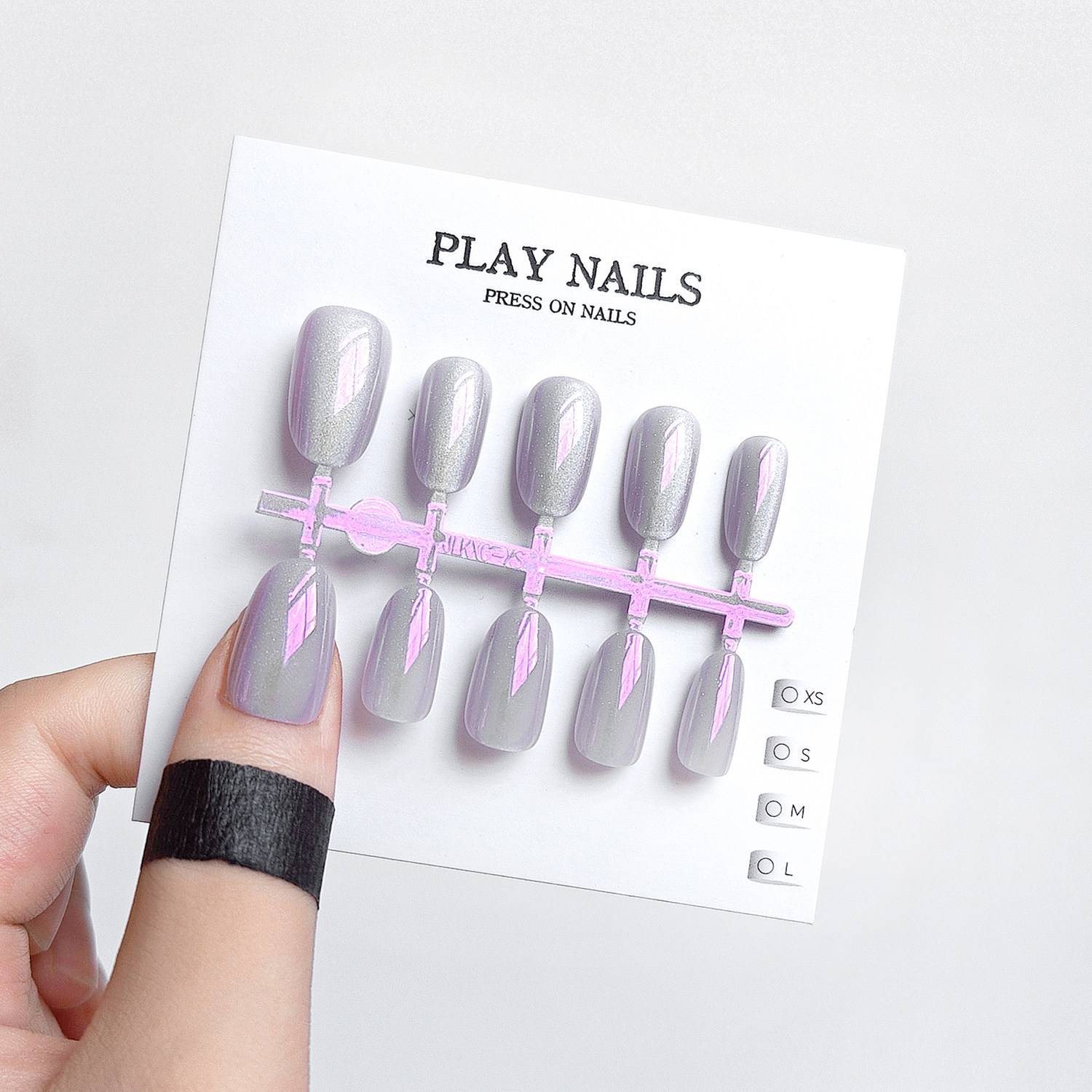 穿戴甲 轻奢极境银灰闪粉紫膜电镀闪耀全贴片 纯欲显白开心果美甲,彩妆/香水/美妆工具,穿戴甲/甲片,淘宝优惠券,粉丝福利购,淘宝优惠卷