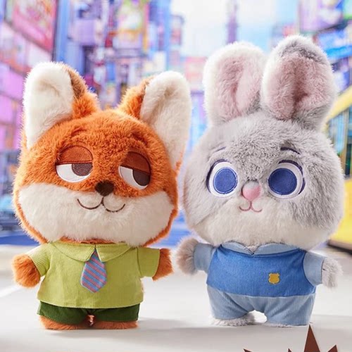 疯狂动物城2兔子朱迪尼克狐狸