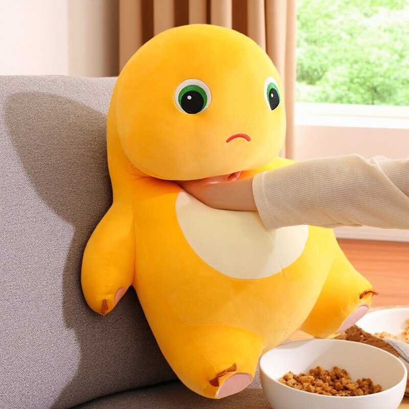 正版小奶龙公仔玩偶乃龙抱枕女生睡觉布娃娃毛绒玩具儿童生日礼物