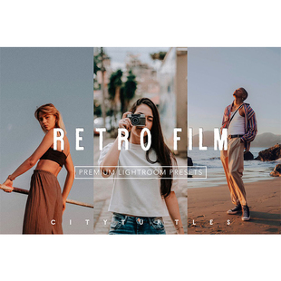 户外生活写真复古电影胶片LR/ACR预设/手机APP预设S68
