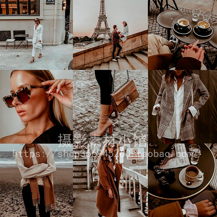 巴黎时尚商业人像焦糖咖啡色调手机版电脑Lightroom预设ins滤镜92,商务/设计服务,设计素材/源文件,淘宝优惠券,粉丝福利购,淘宝优惠卷