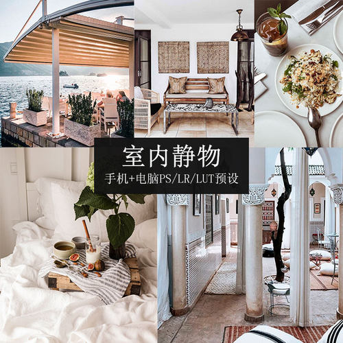 室内静物暖色调 手机APP预设  PS/LR滤镜预设C27
