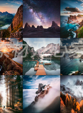 户外风光人像PS后期修图滤镜XMP预设手机预设B3