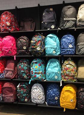 Converse匡威专柜正品黑色经典款纯色双肩包运动书包10007784-A01