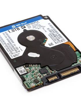 CMR垂直2.5寸西部数据Slim系列7MM机械 1T笔记本电脑硬盘SATA串口