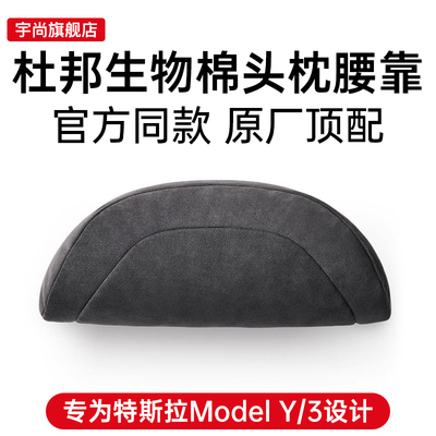 【特斯拉官方】同款材质头枕腰靠