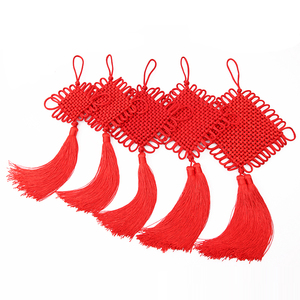 小中国结红色挂件吉祥如意结客厅春节家居装饰出国特色礼品送老外