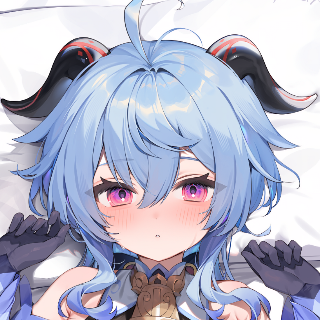 原神甘雨二次元等身抱枕套手游