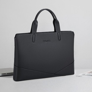 正品英皇保罗手提公文包男款商务男士包包2025新款上班出差通勤包
