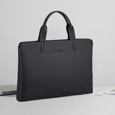 正品英皇保罗手提公文包男款商务男士包包2025新款上班出差通勤包