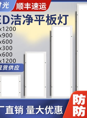 300x1200led平板净化灯超薄洁净灯明装无尘车间手术室医院30x120