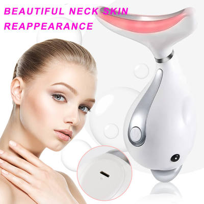 Removal Wrinkle Chin Massager LED Skin Tighten Care Device