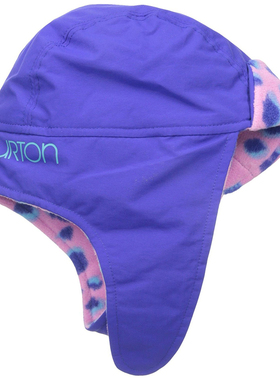 Burton Youth Trapper Hat儿童滑雪帽护脸  防风抓绒雷锋帽NoFake