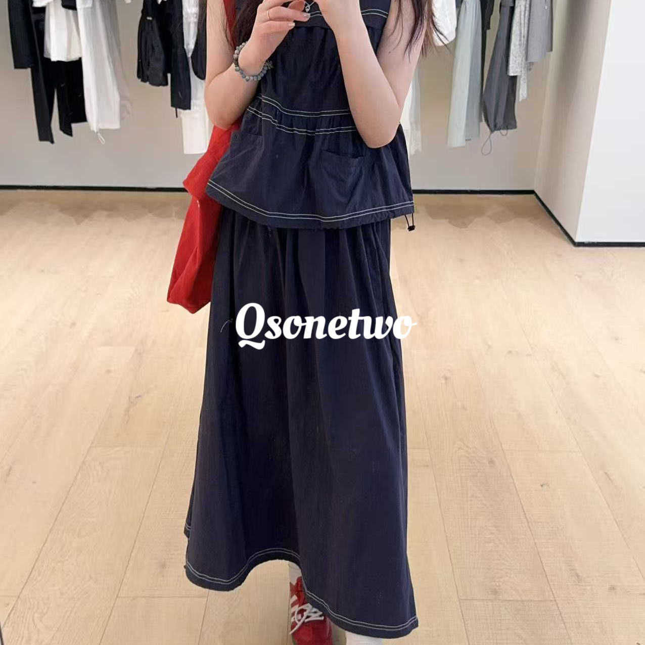 onetwo韩系休闲运动风时尚套装