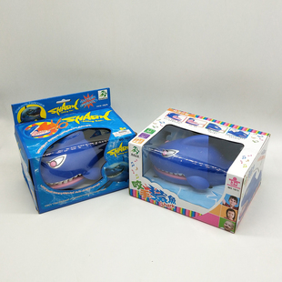 大号咬手鲨鱼按牙齿咬手指咬人搞笑恶搞声光创意礼物益智儿童玩具