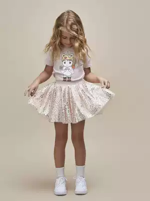 Australian Huxbaby skirt summer girls puffy dress Black Princess mesh small skirt fashion Children's gauze skirt