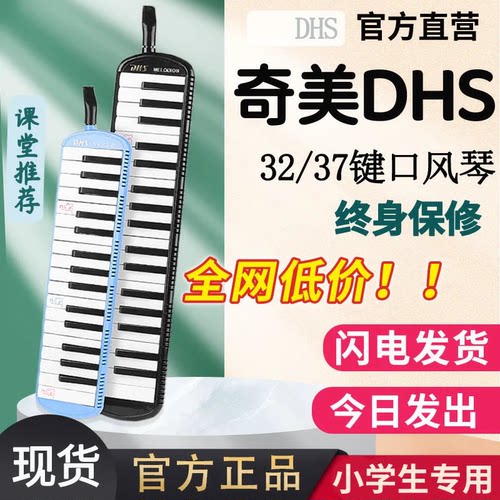 奇美dhs口风琴小学生专用37键32键儿童专业演奏级初中生口吹琴