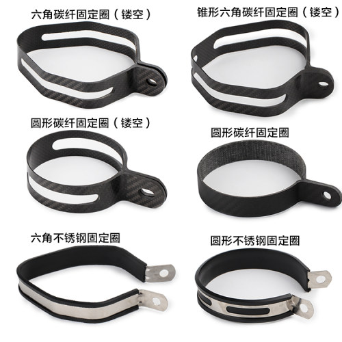 不锈钢吊圈圆形卡箍摩托车排气管