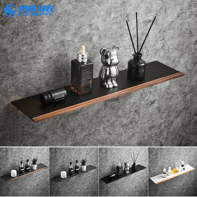 朗派卫生间免打孔浴室置物架一字板厕所墙上洗手间隔板洗漱收纳架,家装主材,卫浴置物架,淘宝优惠券,粉丝福利购,淘宝优惠卷