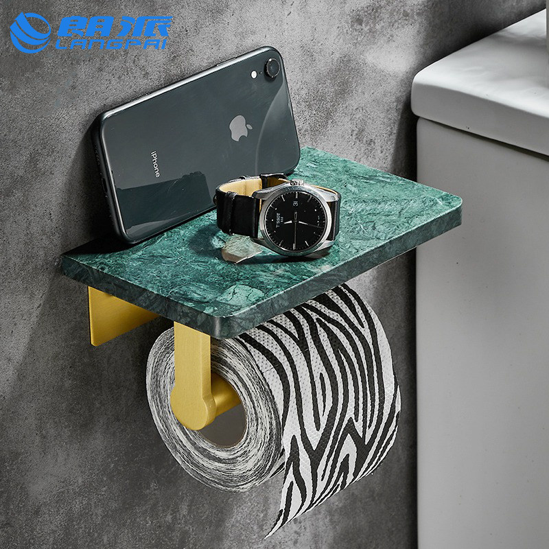 创意大理石卫生间纸巾架挂免打孔手机架卷纸架盒卫生纸置物架子,家装主材,卷纸器/纸巾架,淘宝优惠券,粉丝福利购,淘宝优惠卷
