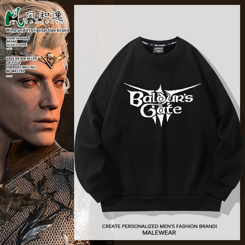 风和逸游戏周边圆领上衣