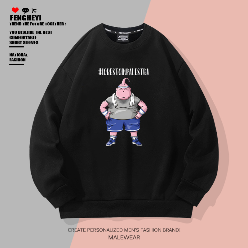 风和逸动漫周边圆领套头