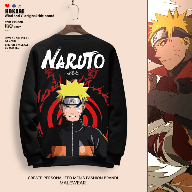 风和逸动漫周边圆领套头