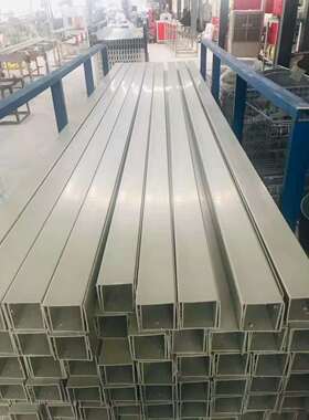 包裹槽钢PP槽盒PP包槽PP-U型槽 40*80 50 60 100MM内宽 白色 灰色