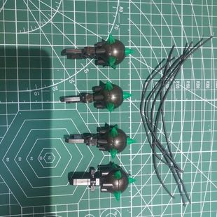 大班8816 MB正义女神红色 武器配件 GN流星锤 MG规格 1:100 补件