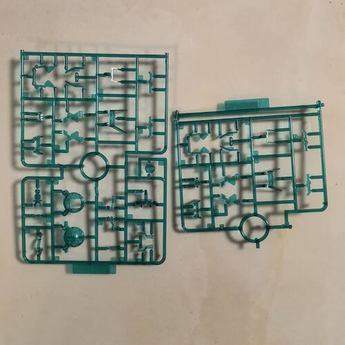 【卡牛】A1 A2 绿色板件 大班6619 MG 1/100 高达拼装模型 补零件