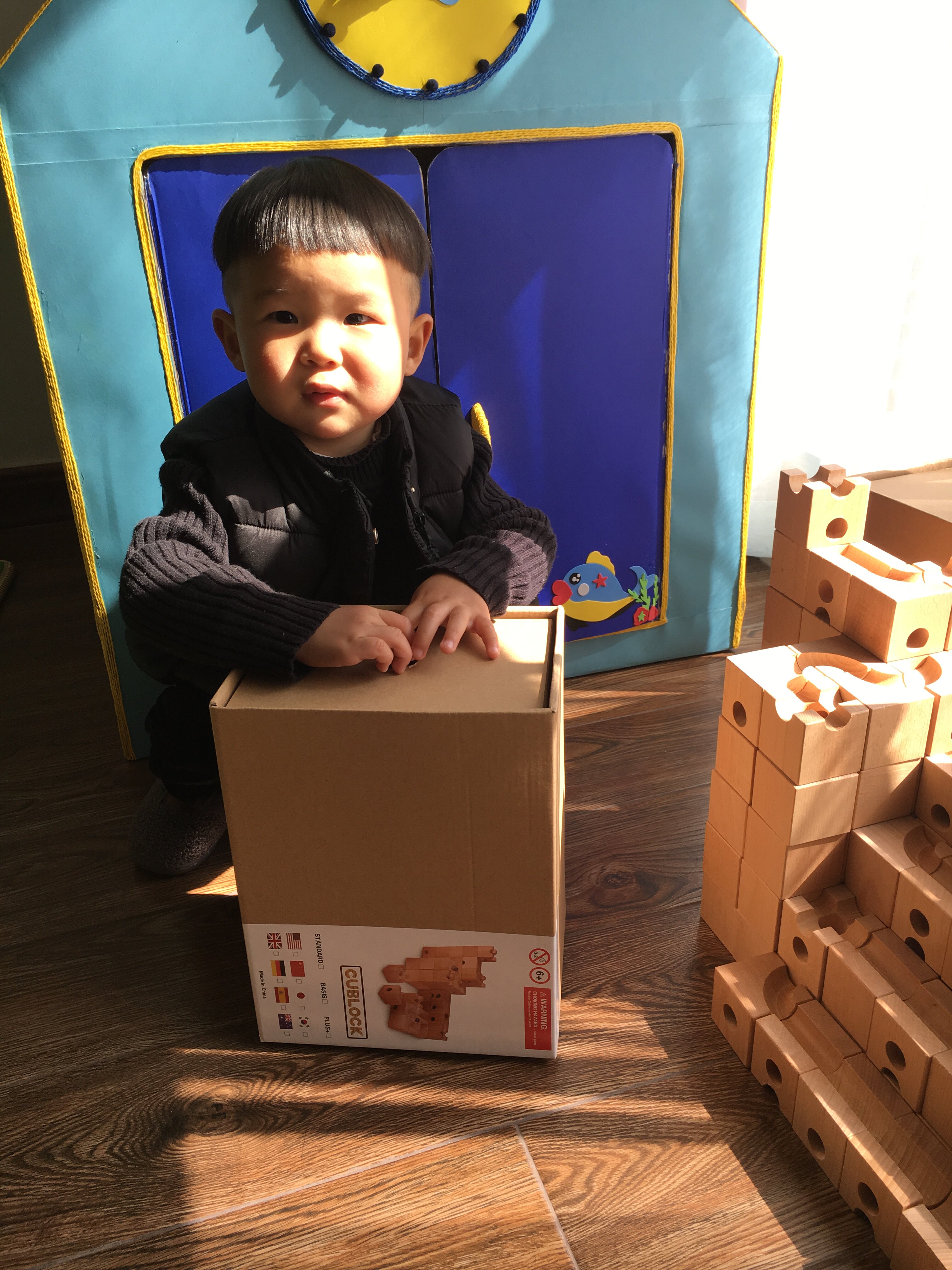 木质儿童玩具 木制轨道弹珠积木 益智智力玩具搭建