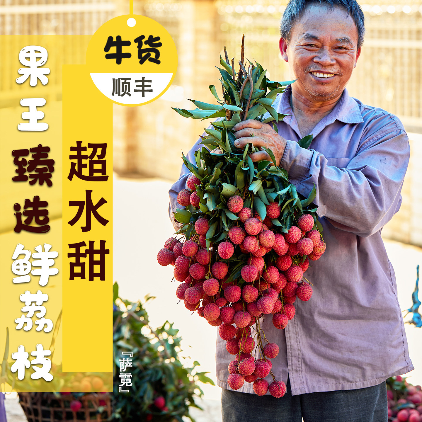 荔枝新鲜妃子笑超大荔枝果王现摘现发大果白糖婴高品质空运可礼盒