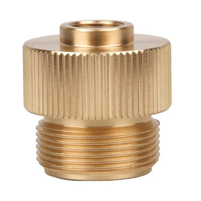 户外野营扁气罐MAPP丁烷气充气阀喷火枪炉头瓦斯焊枪转接头转换器