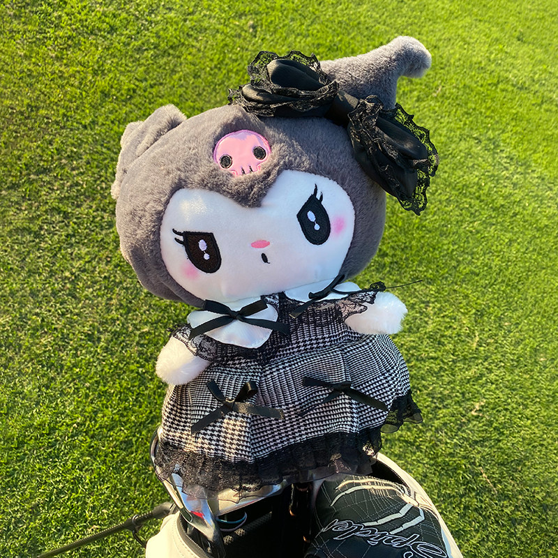 新款MG高尔夫球杆套可爱卡通杆头套毛绒公仔护杆头球套一号木杆套